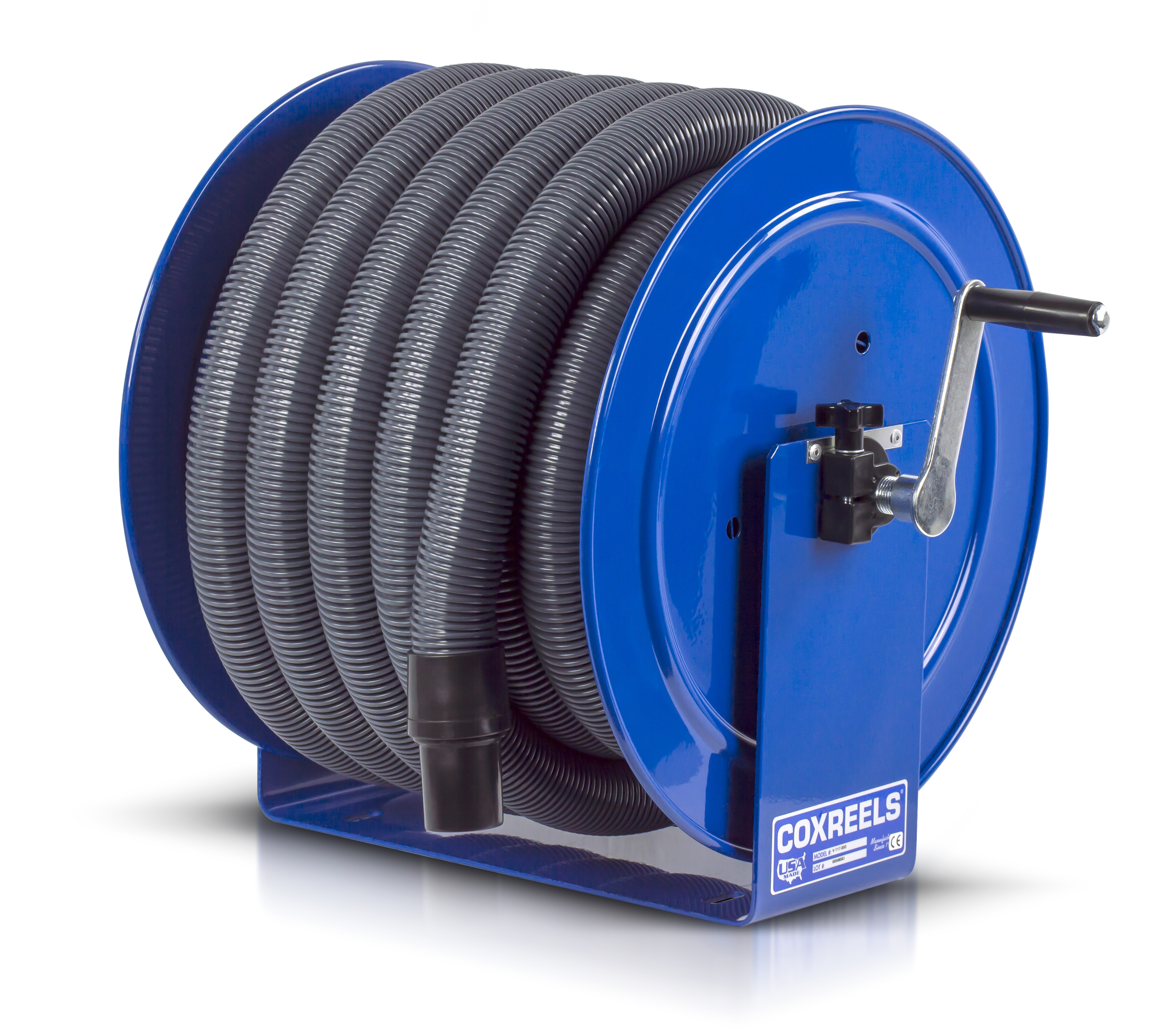 Coxreels V100 Series Vacuum Hose Reel Contractor Supply Magazine